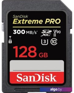 Карта памяти Extreme PRO SDXC SDSDXDK-128G-GN4IN 128GB Sandisk