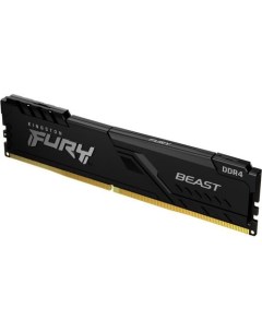 Оперативная память FURY Beast 8GB DDR4 PC4-28800 KF436C17BB/8 Kingston