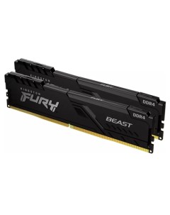 Оперативная память FURY Beast 2x8GB DDR4 PC4-21300 KF426C16BBK2/16 Kingston