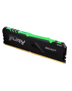 Оперативная память FURY Beast RGB 8GB DDR4 PC4-29800 KF437C19BBA/8 Kingston