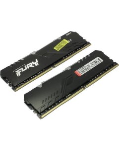 Оперативная память FURY Beast 2x16GB DDR4 PC4-25600 KF432C16BBK2/32 Kingston