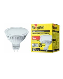 Светодиодная лампа NLL-MR16 GU5.3 3 Вт 4000 К [NLL-MR16-3-230-4K-GU5.3] Navigator