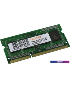 Оперативная память 8GB DDR3 SODIMM PC3-12800 QUM3S-8G1600C11R Qumo