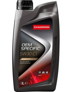 Моторное масло OEM Specific C1 5W-30 1л Champion