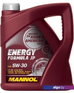 Моторное масло Energy Formula JP 5W-30 API SN 4л Mannol