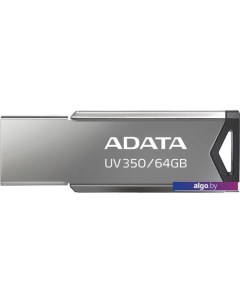 USB Flash A-Data UV350 64GB (серебристый) Adata