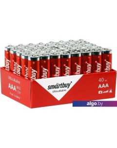 Батарейки Ultra Alkaline AAA 40 шт. LR03/40 Smartbuy