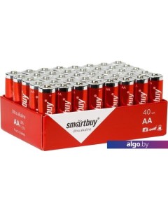 Батарейки Ultra Alkaline AA 40 шт. LR6/40 Smartbuy