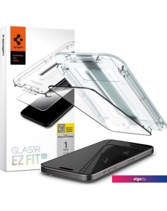 Защитное стекло Glass TR EZ Fit FC для iPhone 15 Pro Max AGL06879 Spigen