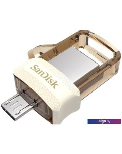 USB Flash Ultra Dual M3.0 64GB (золотистый) Sandisk