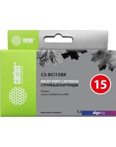 Картридж CS-BCI15BK Cactus