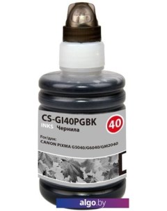 Чернила CS-GI40PGBK (аналог Canon GI-40PGBK) Cactus