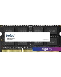 Оперативная память Basic 8GB DDR3 SODIMM PC3-12800 NTBSD3N16SP-08 Netac