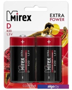 Батарейка Extra Power D 2 шт 23702-ER20-E2 Mirex