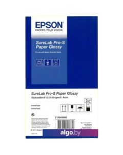 Фотобумага SureLab Pro-S Paper Glossy A4x65м 252 г/м2 2 рулона C13S450064BP Epson