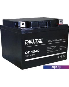 Аккумулятор для ИБП DT 1240 (12В/40 А·ч) Delta