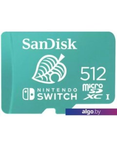 Карта памяти For Nintendo Switch microSDXC SDSQXAO-512G-GN3ZN 512GB Sandisk