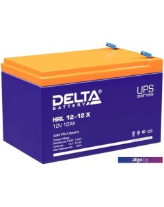 Аккумулятор для ИБП HRL 12-12 X (12В/12 А·ч) Delta