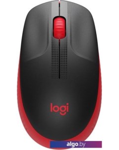 Мышь M190 (черный/красный) Logitech