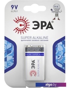 Батарейки Super Alkaline 9V Эра