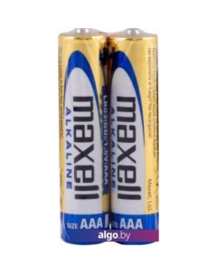 Батарейки Alkaline AAA 2 шт (в пленке) Maxell