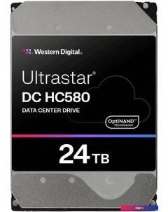 Жесткий диск Ultrastar DC HC580 24TB WUH722424ALE6L4 Wd