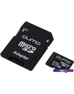 Карта памяти microSDXC QM128GMICSDXC10U3 128GB Qumo