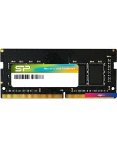 Оперативная память 16ГБ DDR4 SODIMM 2666 МГц SP016GBSFU266F02 Silicon power