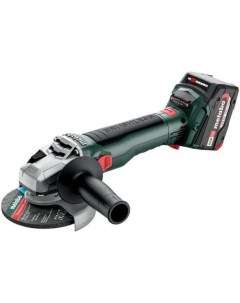 Угловая шлифмашина W 18 LT BL 11-125 613052510 (с 2-мя АКБ, кейс) Metabo