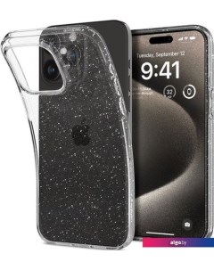 Чехол для телефона Liquid Crystal Glitter для iPhone 15 Pro Max ACS06559 (затемненный/прозрачный) Spigen