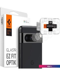 Защитное стекло Optik TR EZ Fit camera protector для Google Pixel 8 Pro AGL07394 (2шт) Spigen