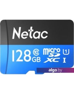 Карта памяти P500 Standard 128GB NT02P500STN-128G-R + адаптер Netac