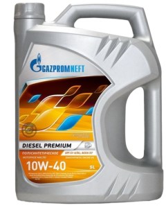 Моторное масло Diesel Premium 10W-40 5л Gazpromneft