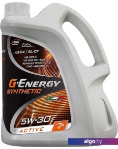 Моторное масло Synthetic Active 5W-30 5л G-energy