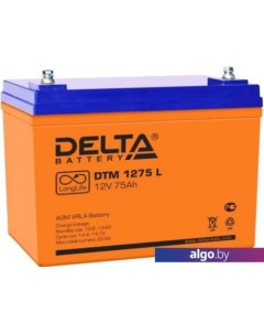 Аккумулятор для ИБП DTM 1275 L (12В/75 А·ч) Delta