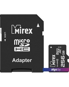 Карта памяти microSDXC 13613-AD3UH256 256GB (с адаптером) Mirex