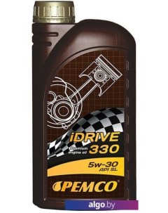 Моторное масло iDRIVE 330 5W-30 API SL 1л Pemco