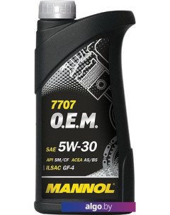 Моторное масло O.E.M. for Ford Volvo 5W-30 1л Mannol