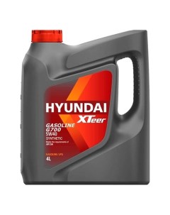 Моторное масло Gasoline G700 5W-40 4л Hyundai xteer