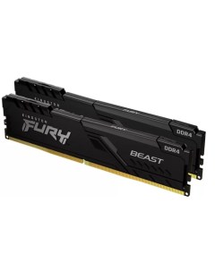 Оперативная память FURY Beast 2x8GB DDR4 PC4-25600 KF432C16BBK2/16 Kingston