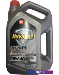 Моторное масло Havoline Ultra S 5W-40 4л Texaco