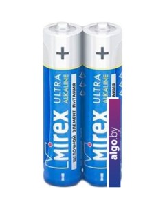 Батарейки Ultra Alkaline AAA 2 шт LR03-S2 Mirex