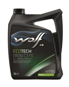 Моторное масло EcoTech 0W30 C3 FE 5л Wolf