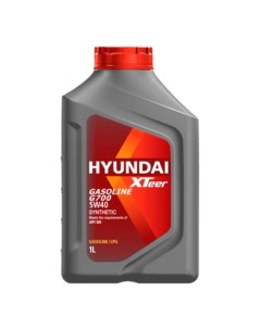 Моторное масло Gasoline G700 5W-40 1л Hyundai xteer