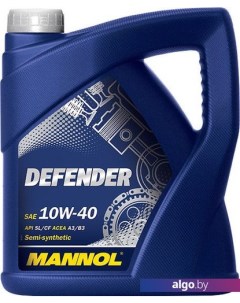 Моторное масло Defender 10W-40 4л Mannol