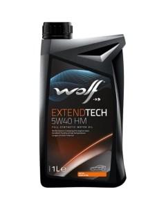 Моторное масло ExtendTech 5W-40 HM 1л Wolf