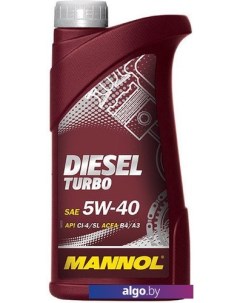 Моторное масло DIESEL TURBO 5W-40 1л Mannol