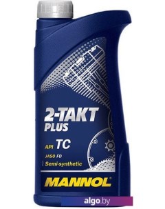 Моторное масло 2-Takt Plus API TC 1л Mannol