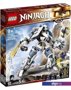 Конструктор Ninjago 71738 Битва с роботом Зейна Lego