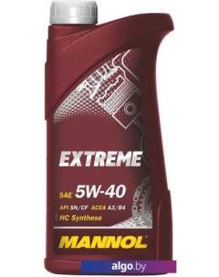 Моторное масло EXTREME 5W-40 1л Mannol